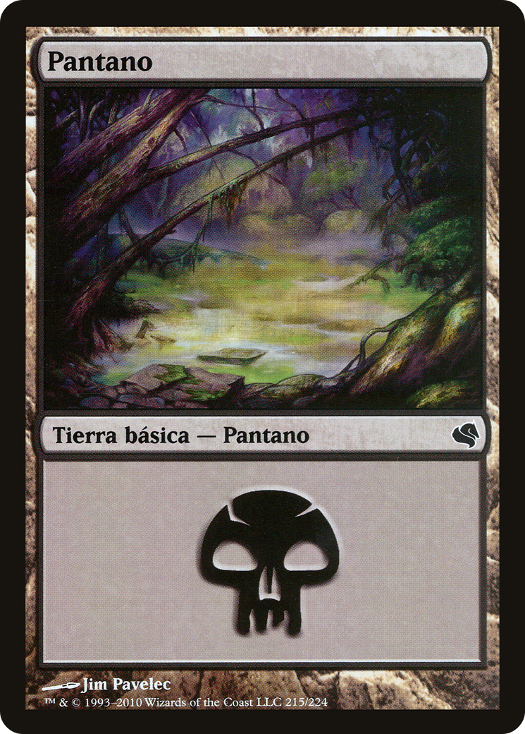 Swamp (Spanish) - "Pantano" (215) (PS11-215) - Salvat 2011-1