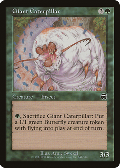 Giant Caterpillar [Mercadian Masques]-1