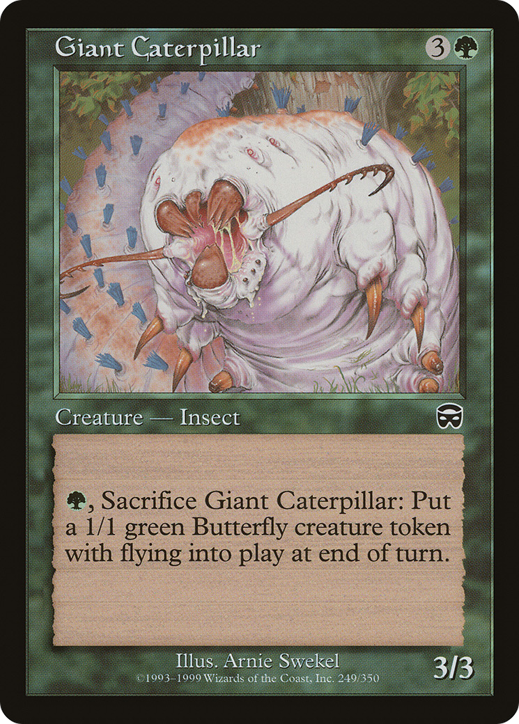 Giant Caterpillar [Mercadian Masques]-1