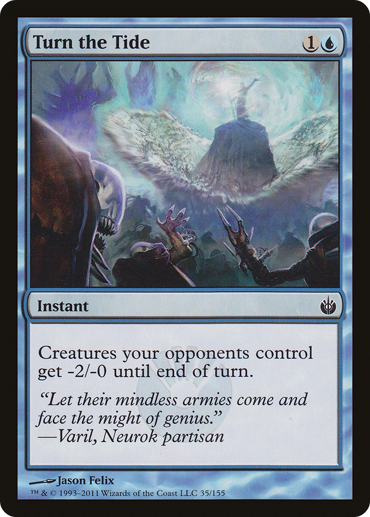 Turn the Tide (MBS-035) - Mirrodin Besieged Foil-1
