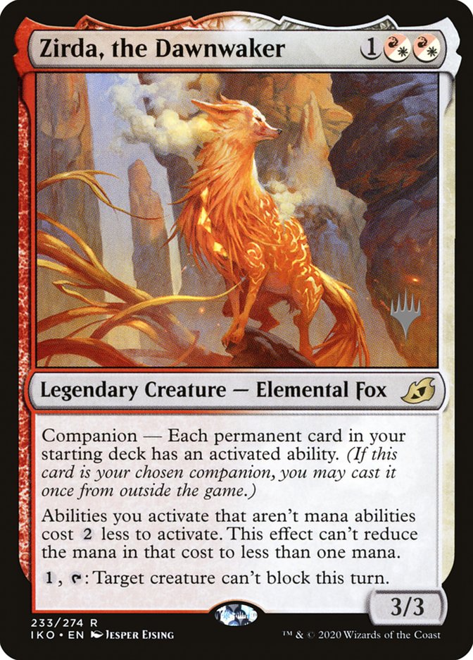 Zirda, the Dawnwaker (Promo Pack) [Ikoria: Lair of Behemoths Promos]-1