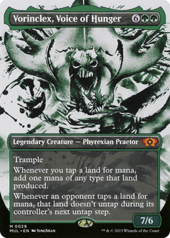 Vorinclex, Voice of Hunger (MUL-029) - Multiverse Legends: (Showcase) (Borderless) Foil-1