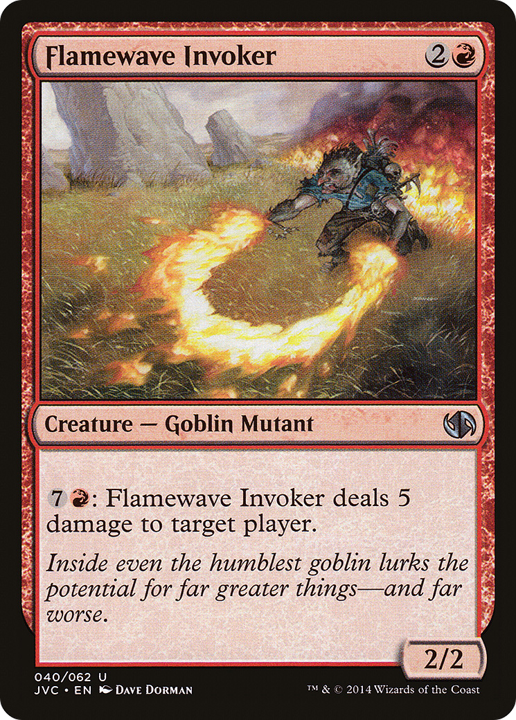 Flamewave Invoker [Duel Decks Anthology]-1