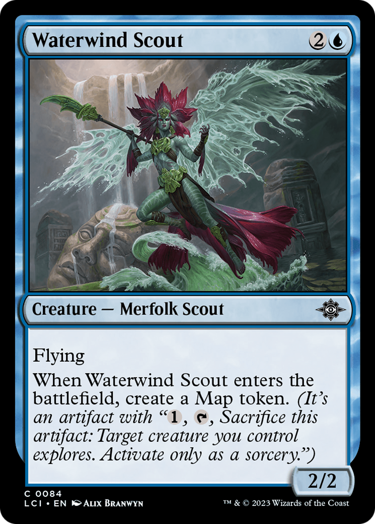 Waterwind Scout [The Lost Caverns of Ixalan]-1