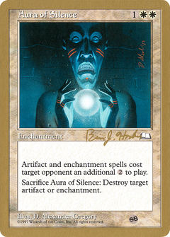 Aura of Silence - 1998 Brian Hacker (WTH) (SB) (WCD-) - World Championship Decks 1998-1