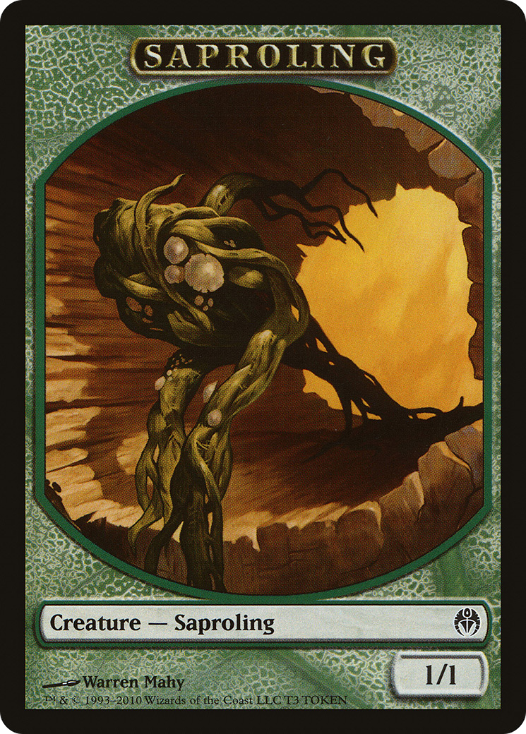 Saproling Token [Duel Decks: Phyrexia vs. the Coalition Tokens]-1