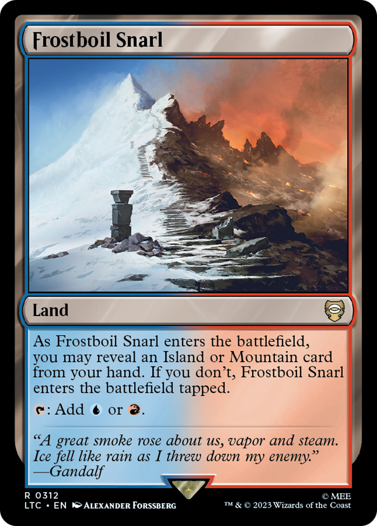 Frostboil Snarl [The Lord of the Rings: Tales of Middle-Earth Commander]-1