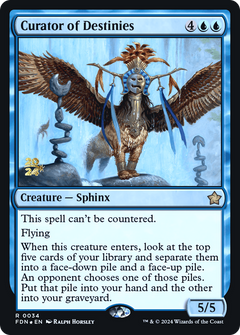 Curator of Destinies [Foundations Prerelease Promos]-1