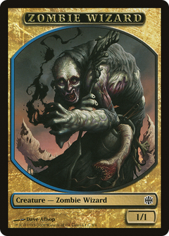 Zombie Wizard Token (ARB-) - Alara Reborn Tokens-1