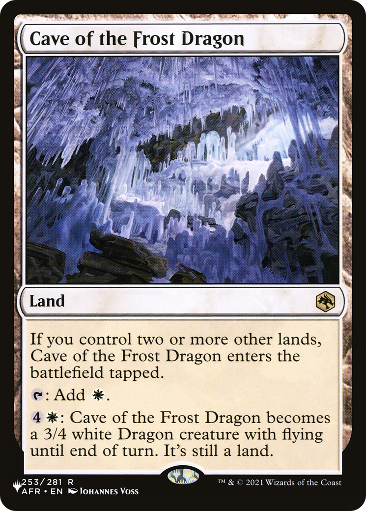 Cave of the Frost Dragon [The List]-1