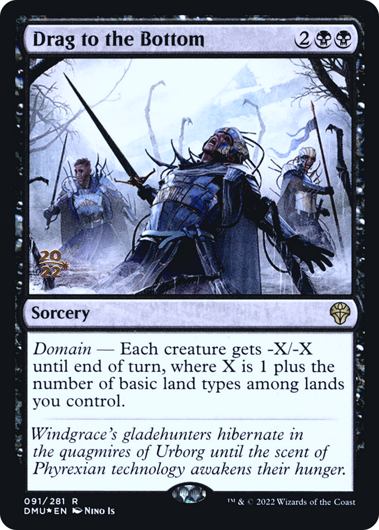 Drag to the Bottom [Dominaria United Prerelease Promos]-1