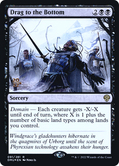 Drag to the Bottom [Dominaria United Prerelease Promos]-1
