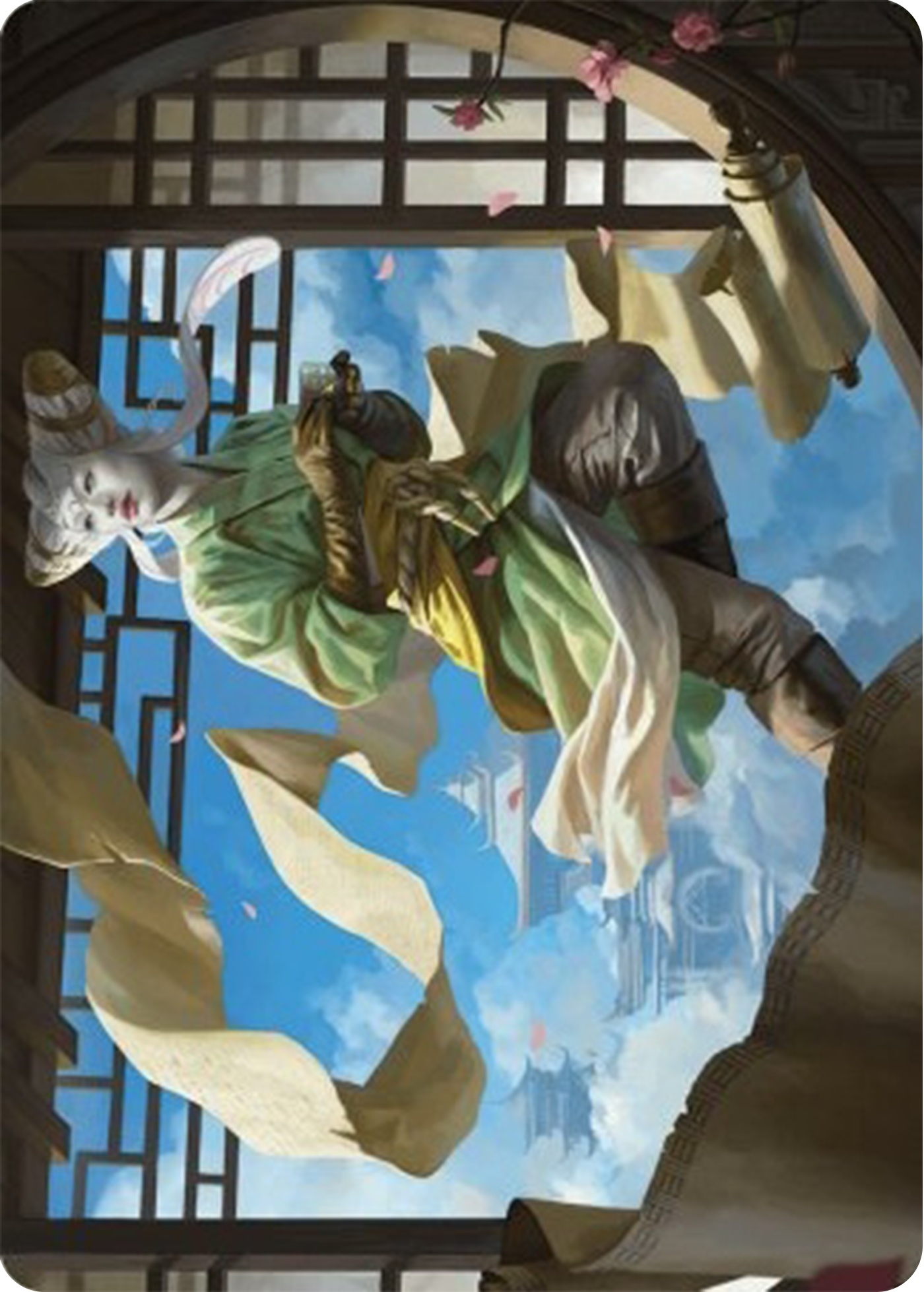 Tamiyo, Inquisitive Student Art Card [Modern Horizons 3 Art Series]-1