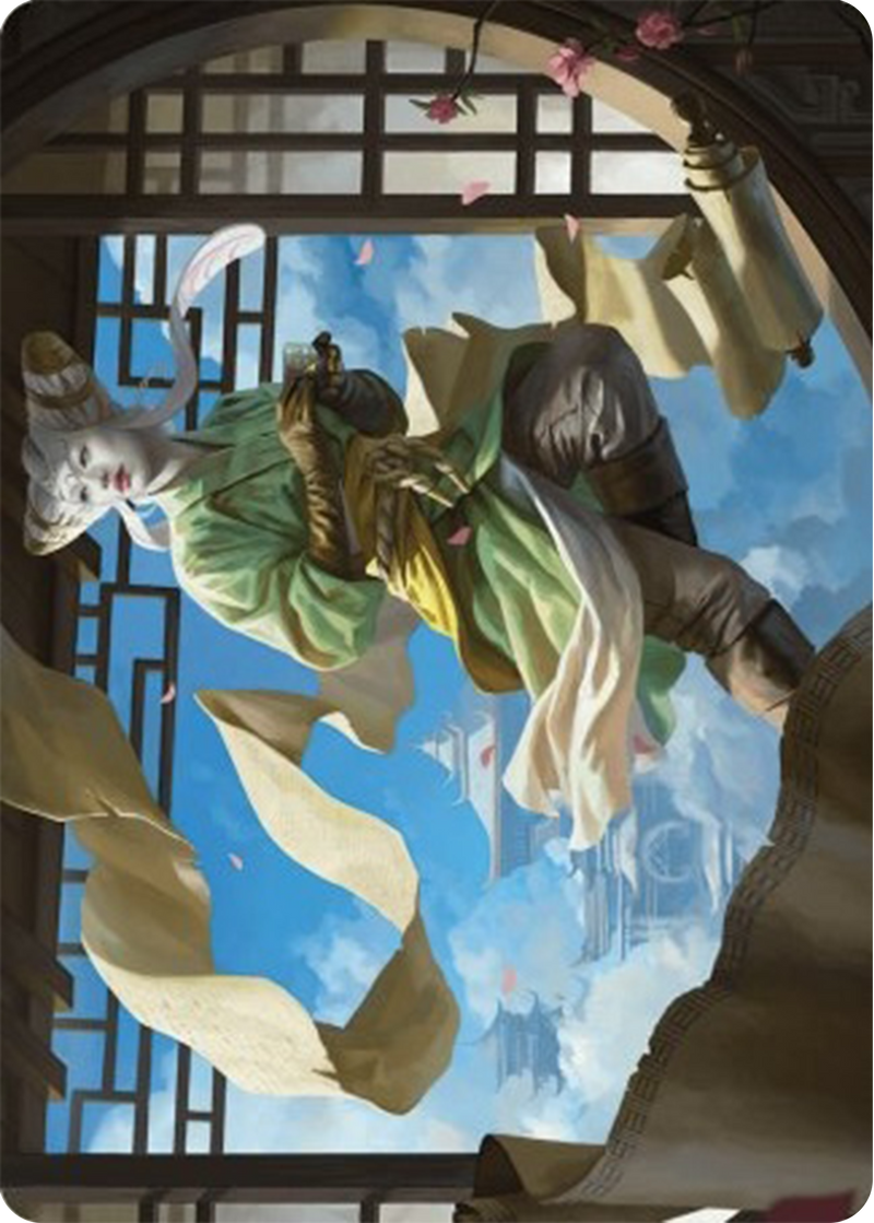 Tamiyo, Inquisitive Student Art Card [Modern Horizons 3 Art Series]-1
