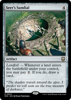 Seer's Sundial [Modern Horizons 3 Commander]-1