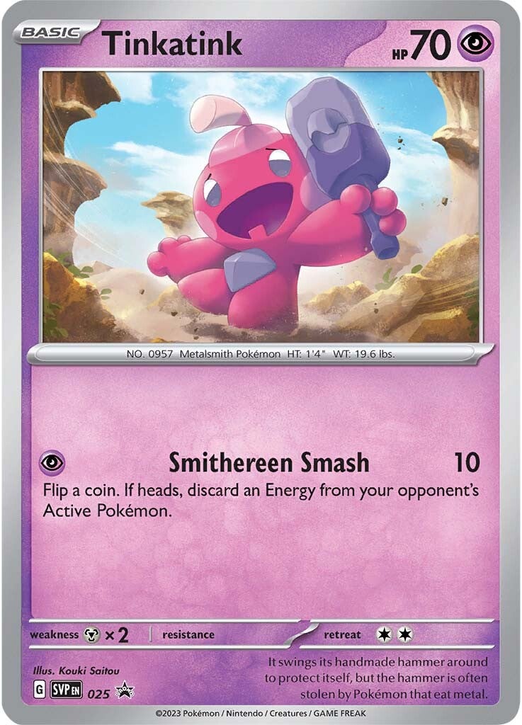 Tinkatink (025) [Scarlet & Violet: Black Star Promos]-1