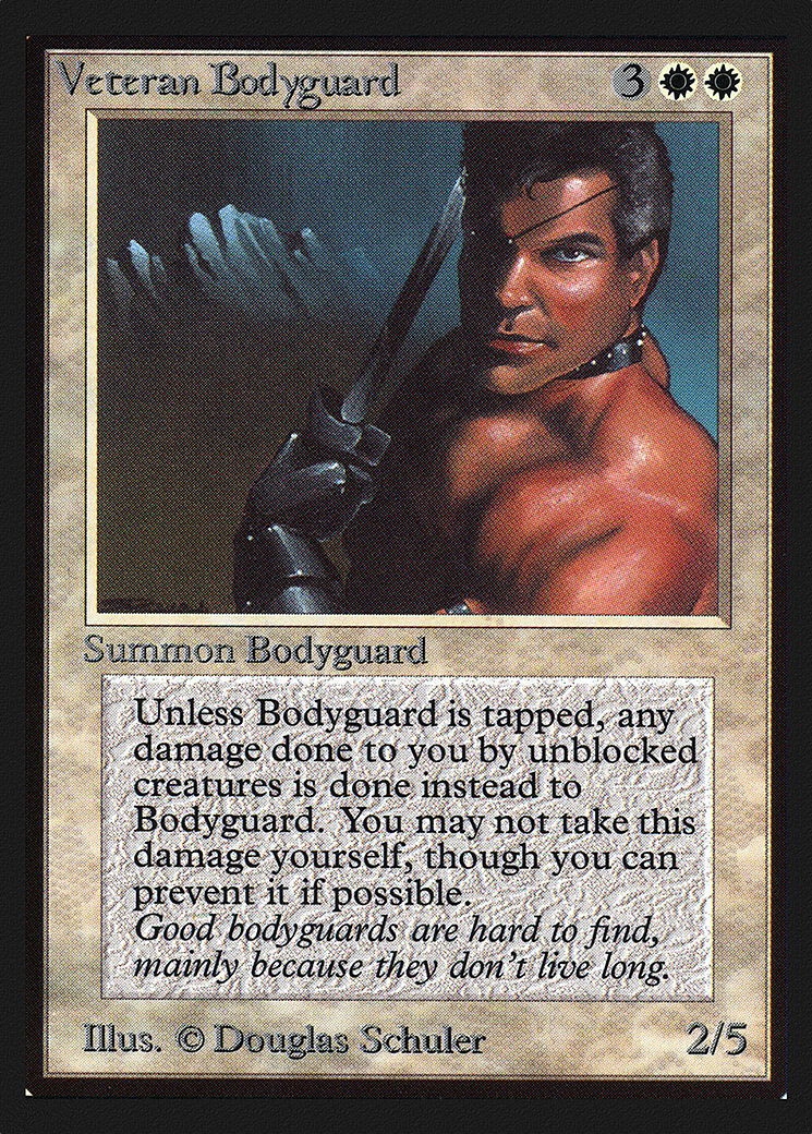 Veteran Bodyguard (IE) (IED-) - Intl. Collectors' Edition-1