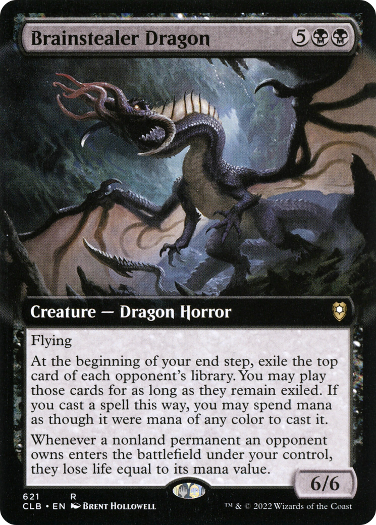 Brainstealer Dragon (Extended Art) [Commander Legends: Battle for Baldur's Gate]-1