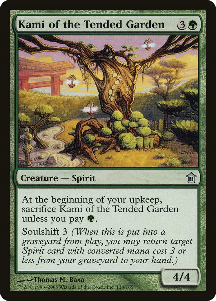 Kami of the Tended Garden [Saviors of Kamigawa]-1