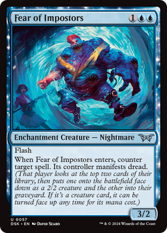 Fear of Impostors [Duskmourn: House of Horror]-1
