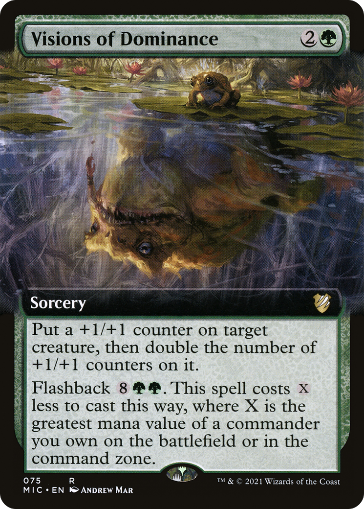 Visions of Dominance (Extended Art) (MIC-075) - Midnight Hunt Commander: (Extended Art)-1