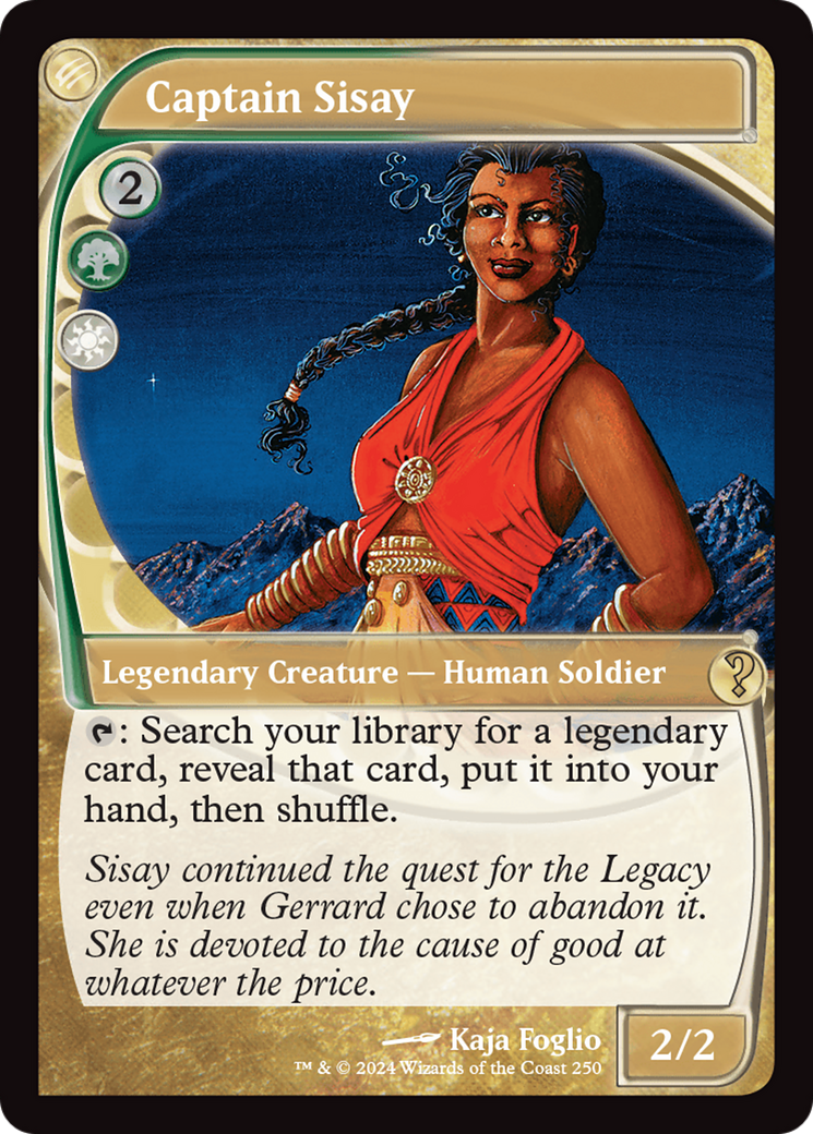 Captain Sisay (Future Sight) [Mystery Booster 2]-1