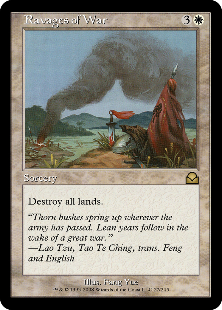 Ravages of War (ME2-027) - Masters Edition II Foil-1