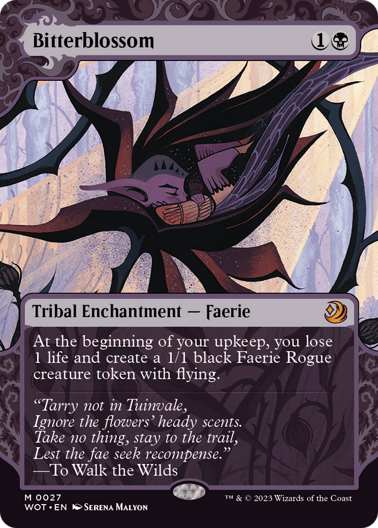 Bitterblossom [Wilds of Eldraine: Enchanting Tales]-1