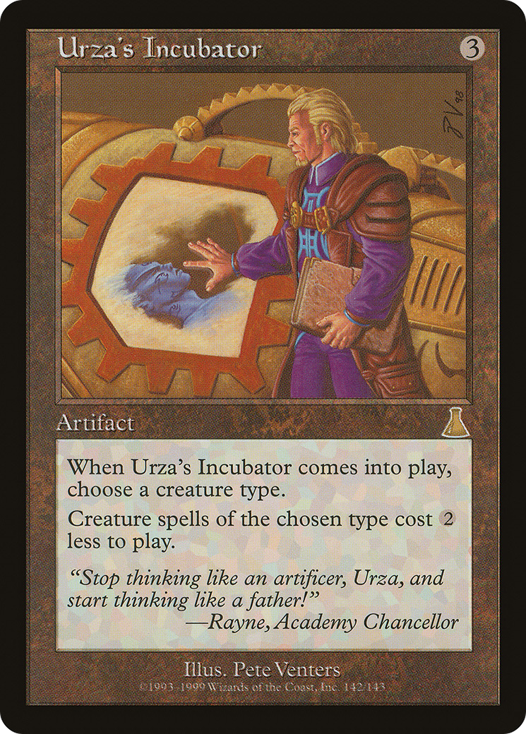 Urza's Incubator (UDS-142) - Urza's Destiny Foil-1