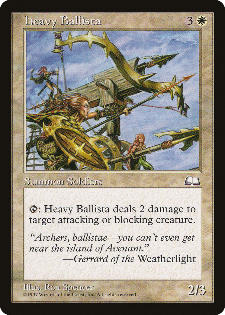 Heavy Ballista [Weatherlight]-1