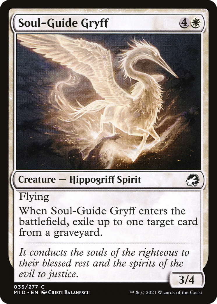 Soul-Guide Gryff [Innistrad: Midnight Hunt]-1