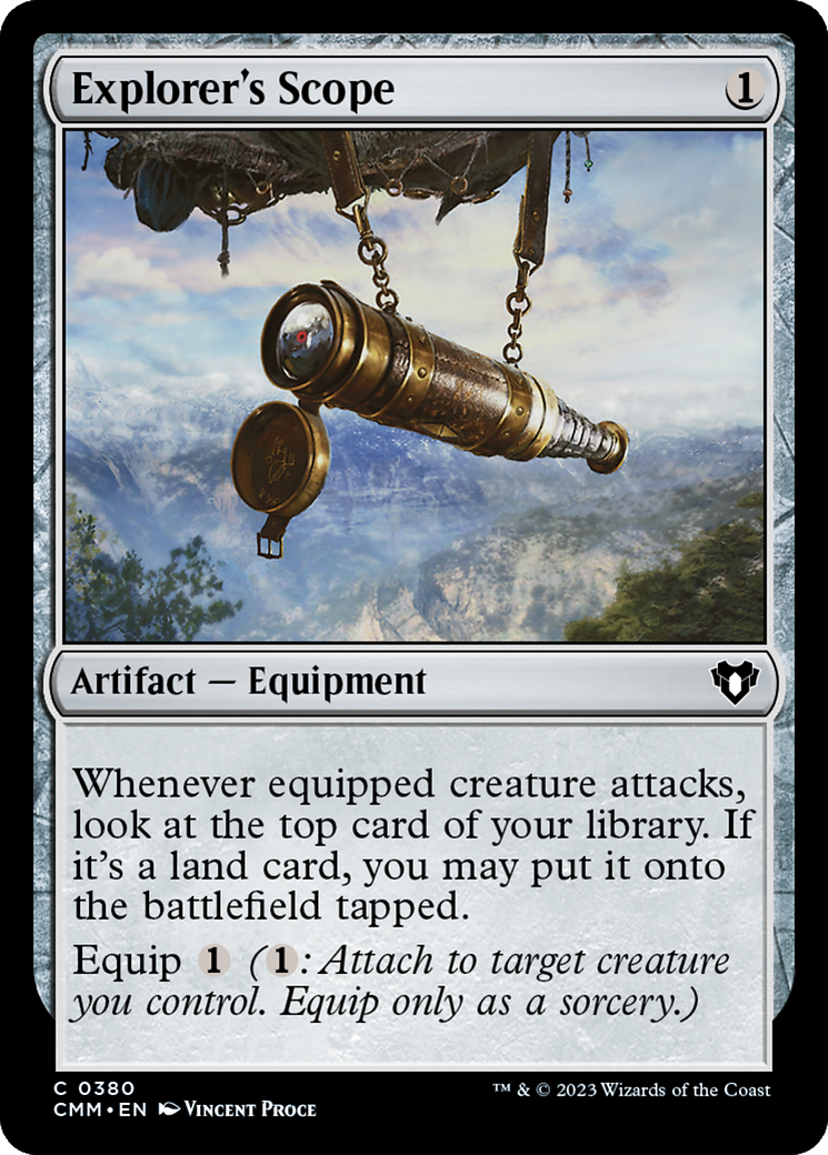 Explorer's Scope [Commander Masters]-1