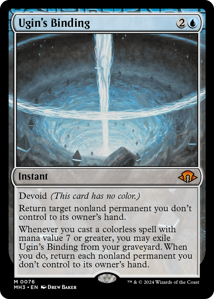 Ugin's Binding (MH3-076) - Modern Horizons 3: (devoid)-1