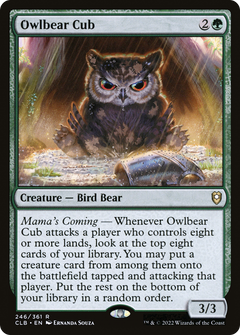 Owlbear Cub [Commander Legends: Battle for Baldur's Gate]-1