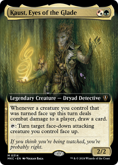 Kaust, Eyes of the Glade (Extended Art) [Murders at Karlov Manor Commander]-1