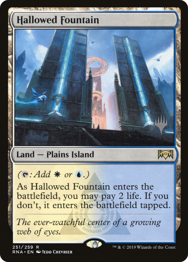 Hallowed Fountain (Promo Pack) [Ravnica Allegiance Promos]-1