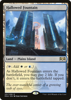 Hallowed Fountain (Promo Pack) [Ravnica Allegiance Promos]-1