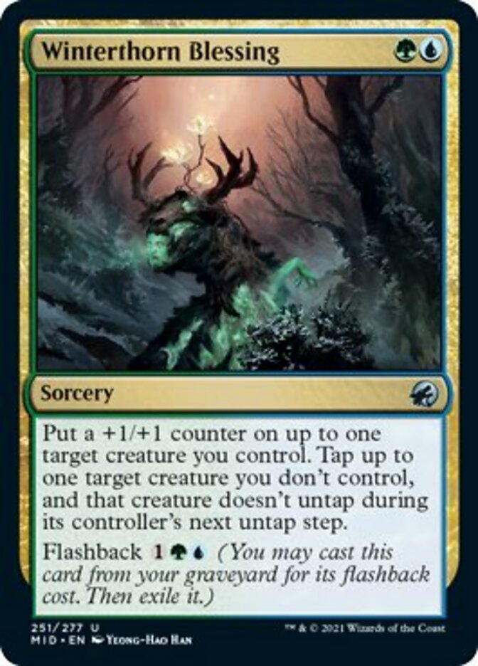 Winterthorn Blessing [Innistrad: Midnight Hunt]-1