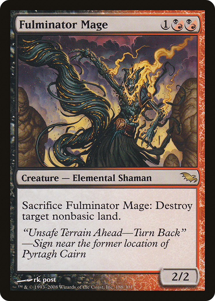 Fulminator Mage [Shadowmoor]-1