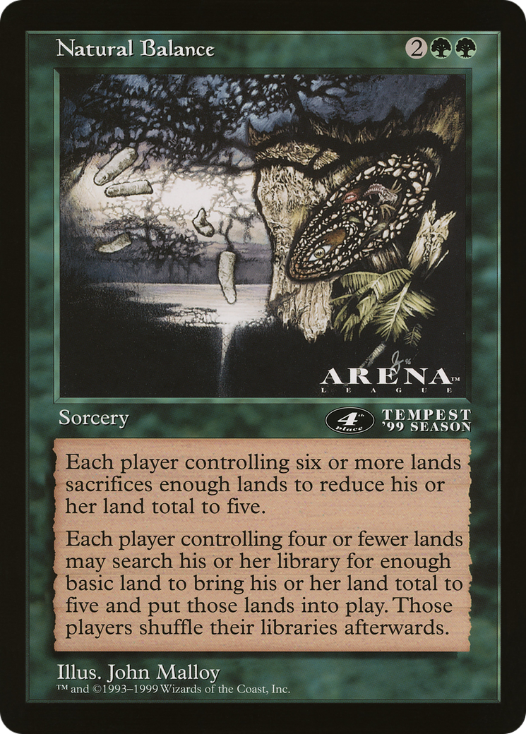 Natural Balance (OLEP-072) - Oversized League Prizes-1