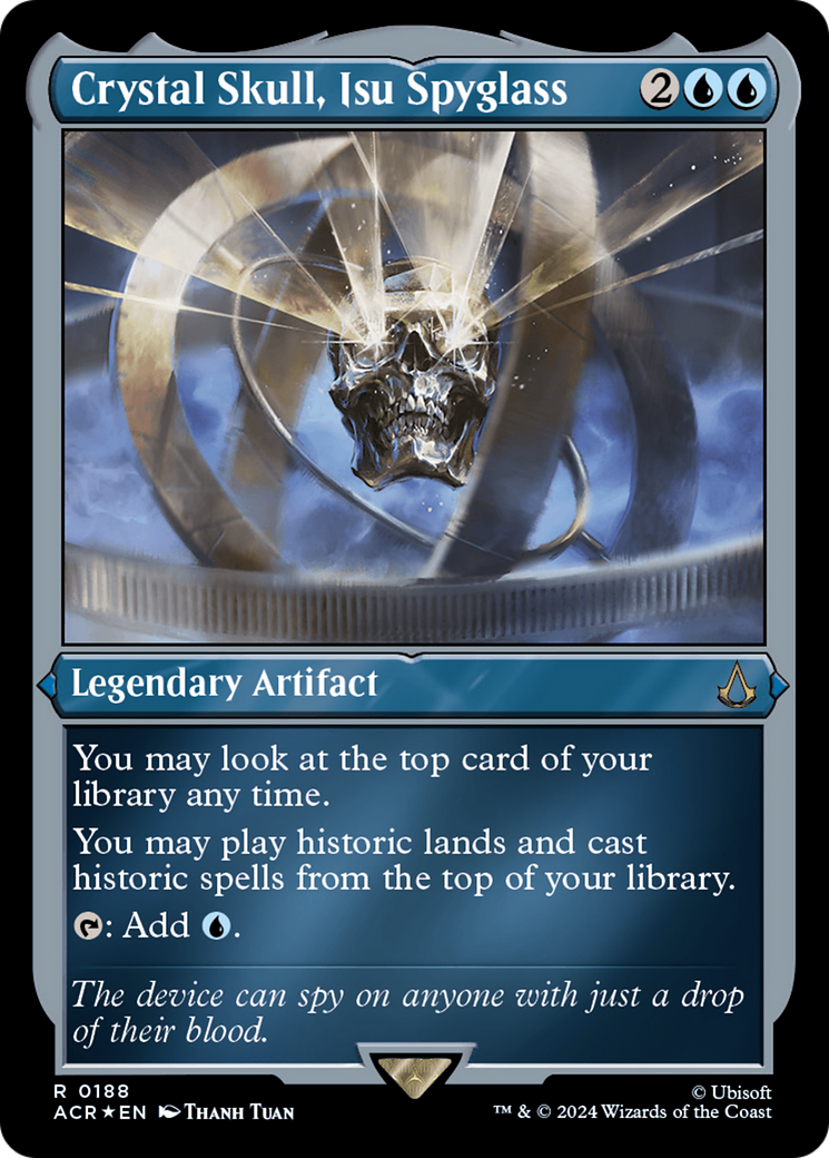 Crystal Skull, Isu Spyglass (ACR-188) - Assassin's Creed Etched Foil-1