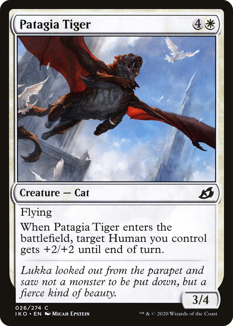 Patagia Tiger [Ikoria: Lair of Behemoths]-1