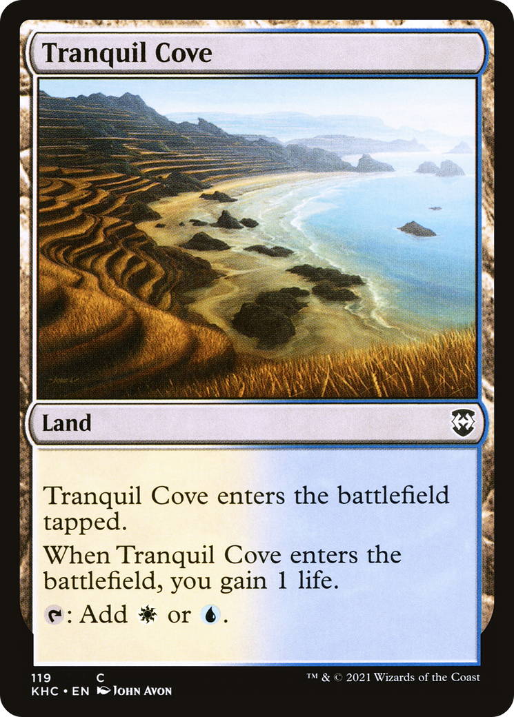 Tranquil Cove (KHC-119) - Kaldheim Commander-1