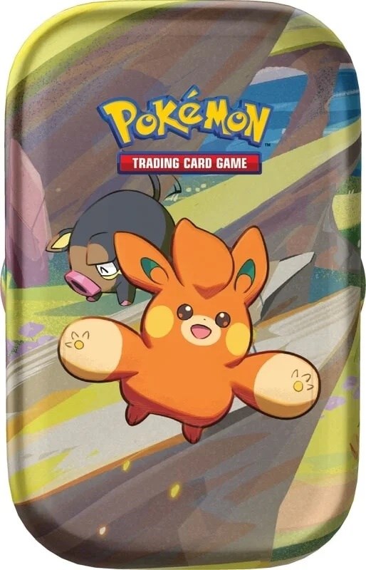 Paldea Friends Mini Tin (Pawmi & Lechonk)-1