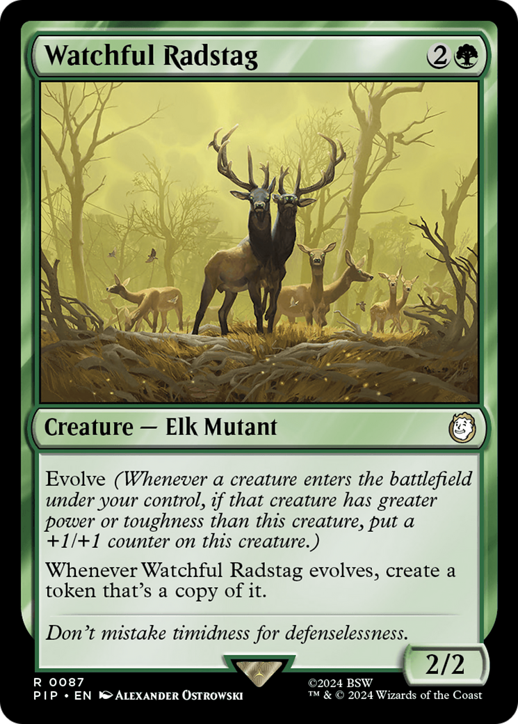 Watchful Radstag (PIP-087) - Fallout-1