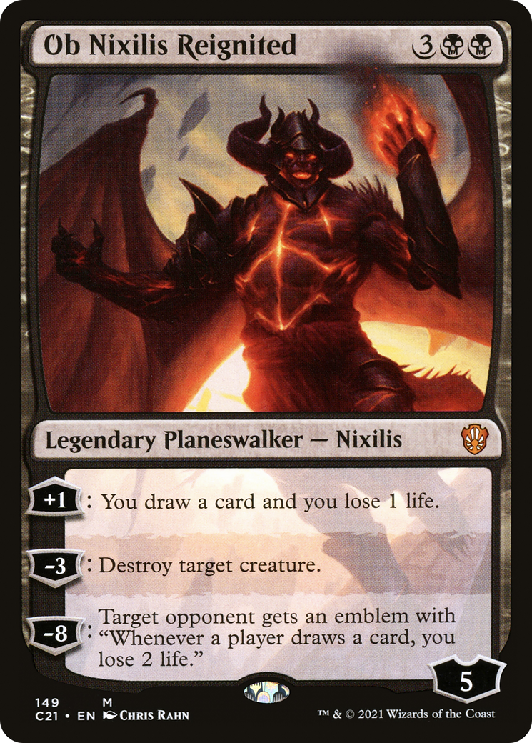 Ob Nixilis Reignited [Commander 2021]-1