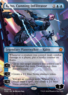 Kaito, Cunning Infiltrator (Borderless) [Foundations]-1