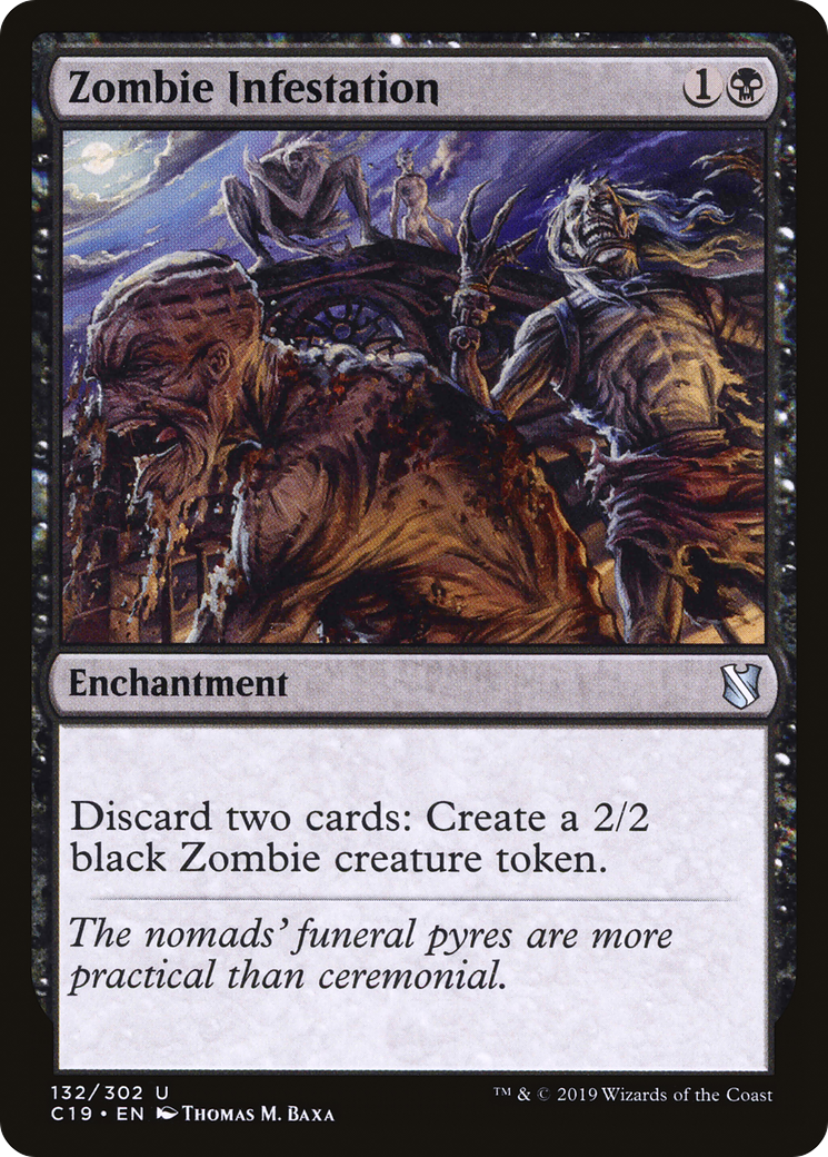Zombie Infestation (C19-132) - Commander 2019-1