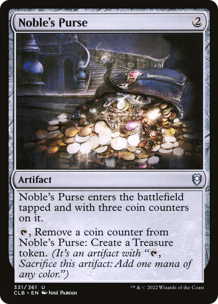 Noble's Purse [Commander Legends: Battle for Baldur's Gate]-1