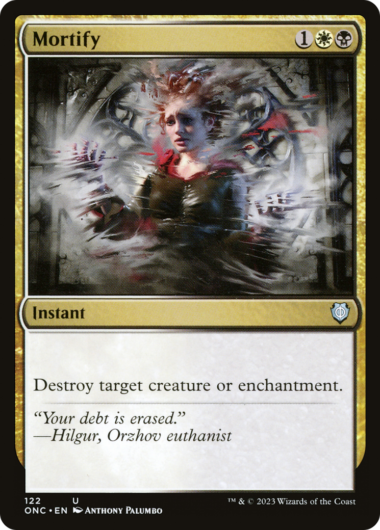 Mortify [Phyrexia: All Will Be One Commander]-1